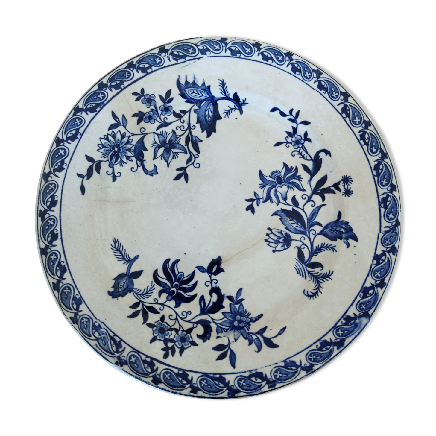 Old iron plate Sarreguemines