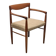 Vintage teak Danish design arm chair attributed to Bramin