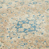 Handwoven Persian Vintage 290 cm x 471 cm Beige Wool Carpet