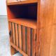 Amsterdam School Bedside Cabinet, Netherlands, 1920s