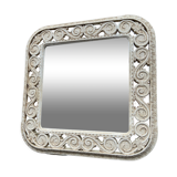 Mirror in travertine from italy