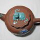 Old small Chinese Yixing terracotta teapot