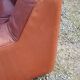Paire de fauteuils et canapé De Sede en cuir cognac des années 70/80
