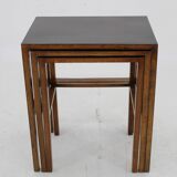 1930s J. Halabala Restored Nesting Tables, Czechoslovakia