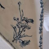 Ravier antique "Marguerite" Luneville faience XIXth