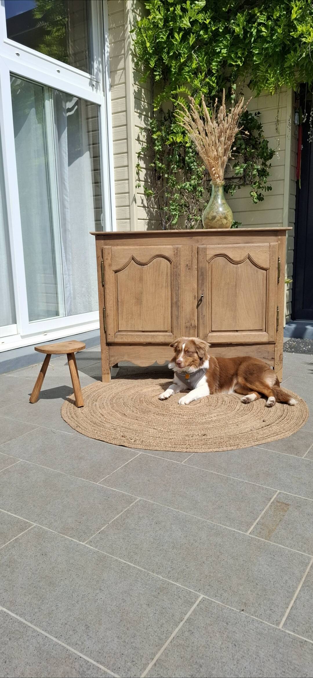 Renovated oak sideboard