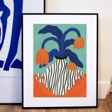 TULIPS - A4 illustration
