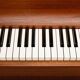 Danish Design Teak Pianette by Louis Zwicki, 1950s