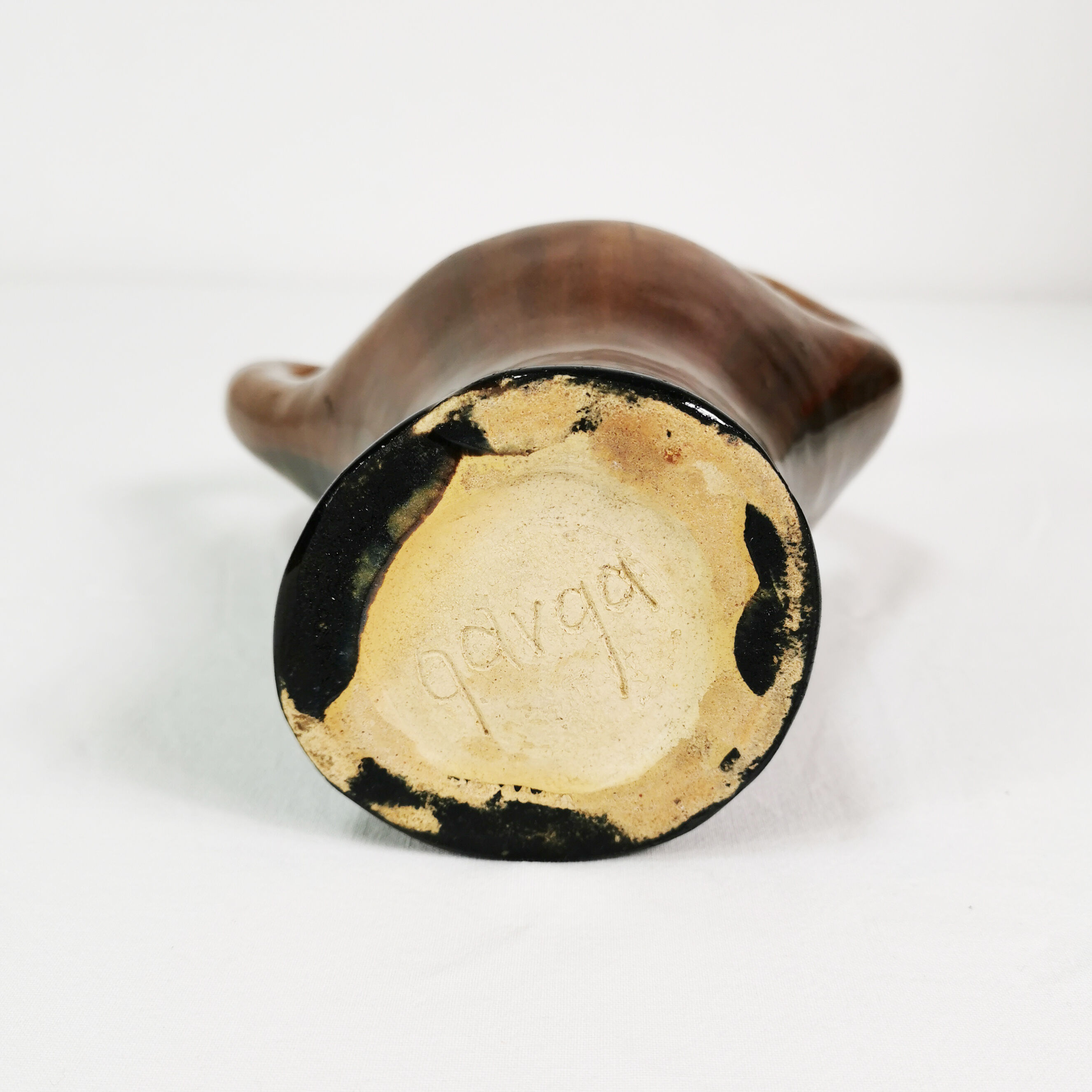 Modernist vase, Ceramika Krakowska, designed by M. Garga, 1960s