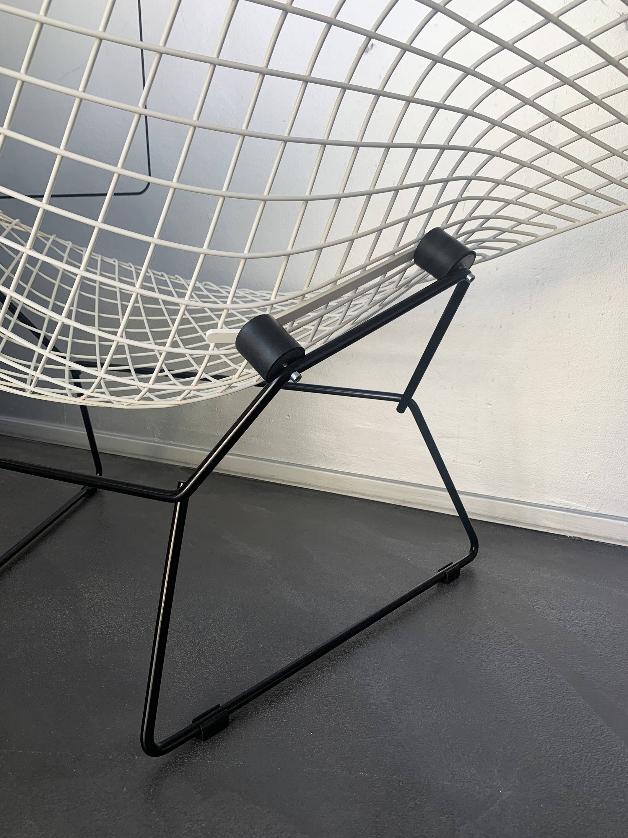 Big Diamond armchair, Harry Bertoia for Knoll International, 1950s-60s, restored