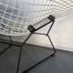 Big Diamond armchair, Harry Bertoia for Knoll International, 1950s-60s, restored