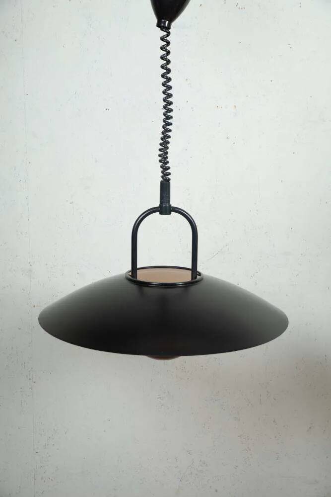 Postmodern minimalist suspension from the 80s, adjustable suspension.