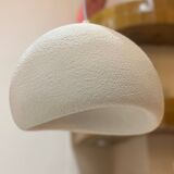 Minimalist suspension cloud Japanese wabi sabi white - d30 cm