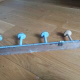 Bamboo coat rack 5 hooks