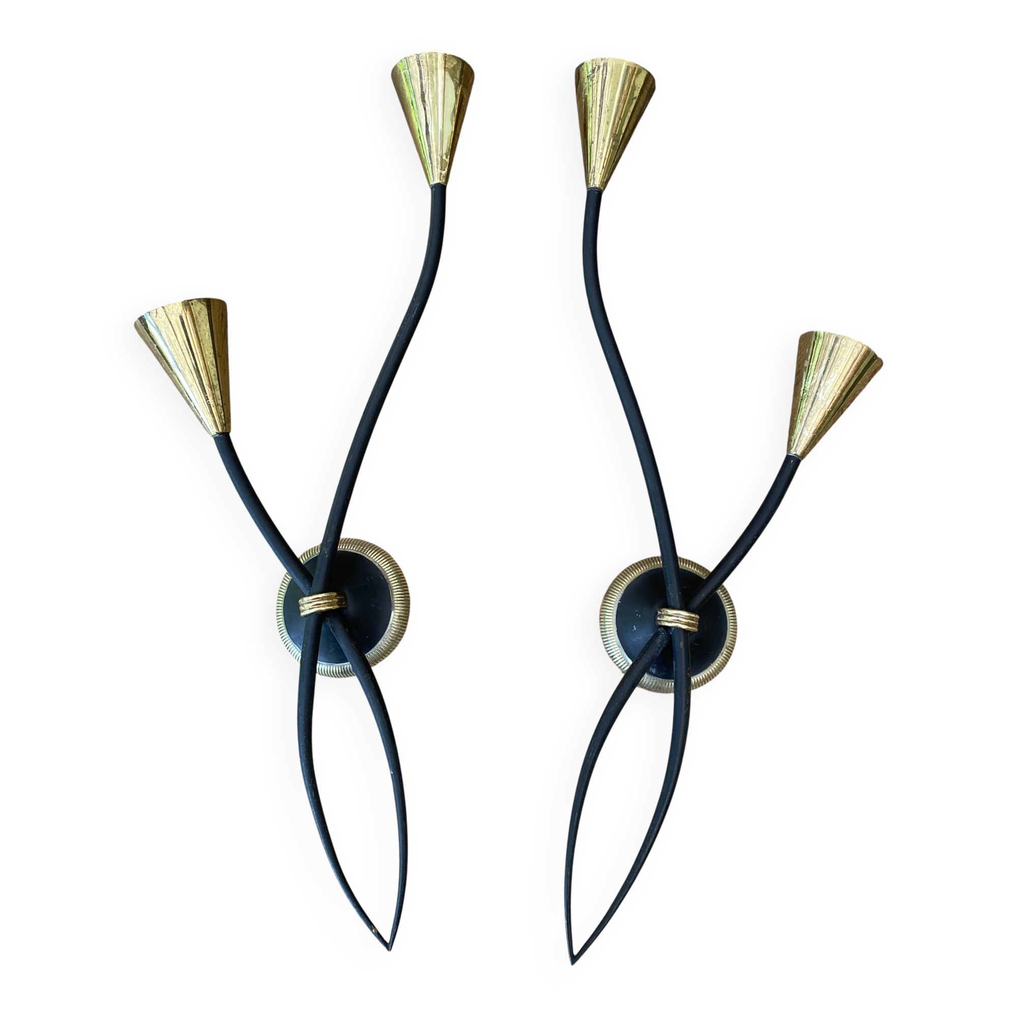 Pair of wall lights