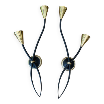 Pair of wall lights