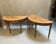Paire de tables consoles George III en acajou