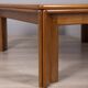 Vintage 1970s "Mou" wooden coffee table designed by Afra & Tobia Scarpa