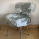 Chaise à poiles longs PELFRAM par PELTEX S.A PRODUCTION FRANCE années 1960/70