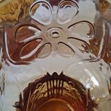 Verres à jus de fruits en verre ambré