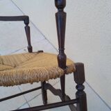 Pair of old Provençal armchairs