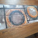 Vintage coffee table Trioh Møbelfabrik Denmark, ceramic by Ox-Art