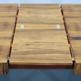 1930s Art Deco Extendable Dining Table in Walnut Finish , Czechoslovakia