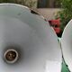 2 suspensions with enamelled sheet metal cones