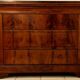 Commode Louis Philippe marbre noir