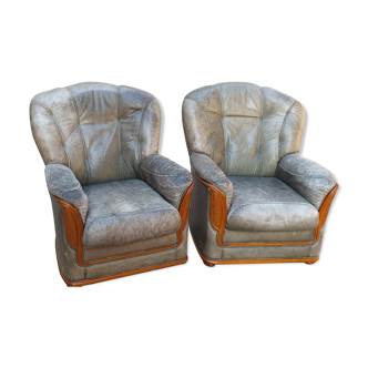 Lot de 2 fauteuils