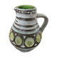 Green and grey ceramic pitcher 60s
