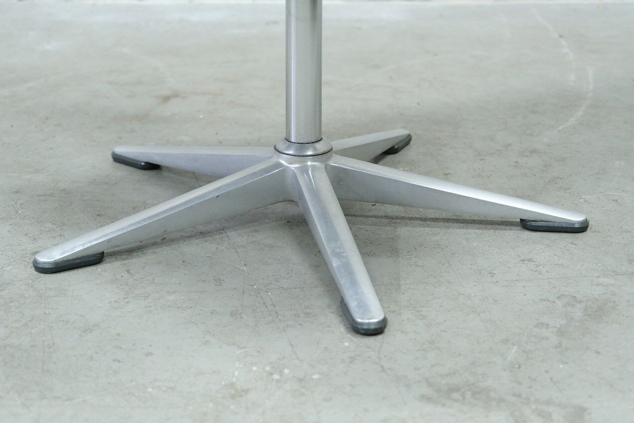 Office Leather Armchair by Delta Design for Wilkhahn, 1960s