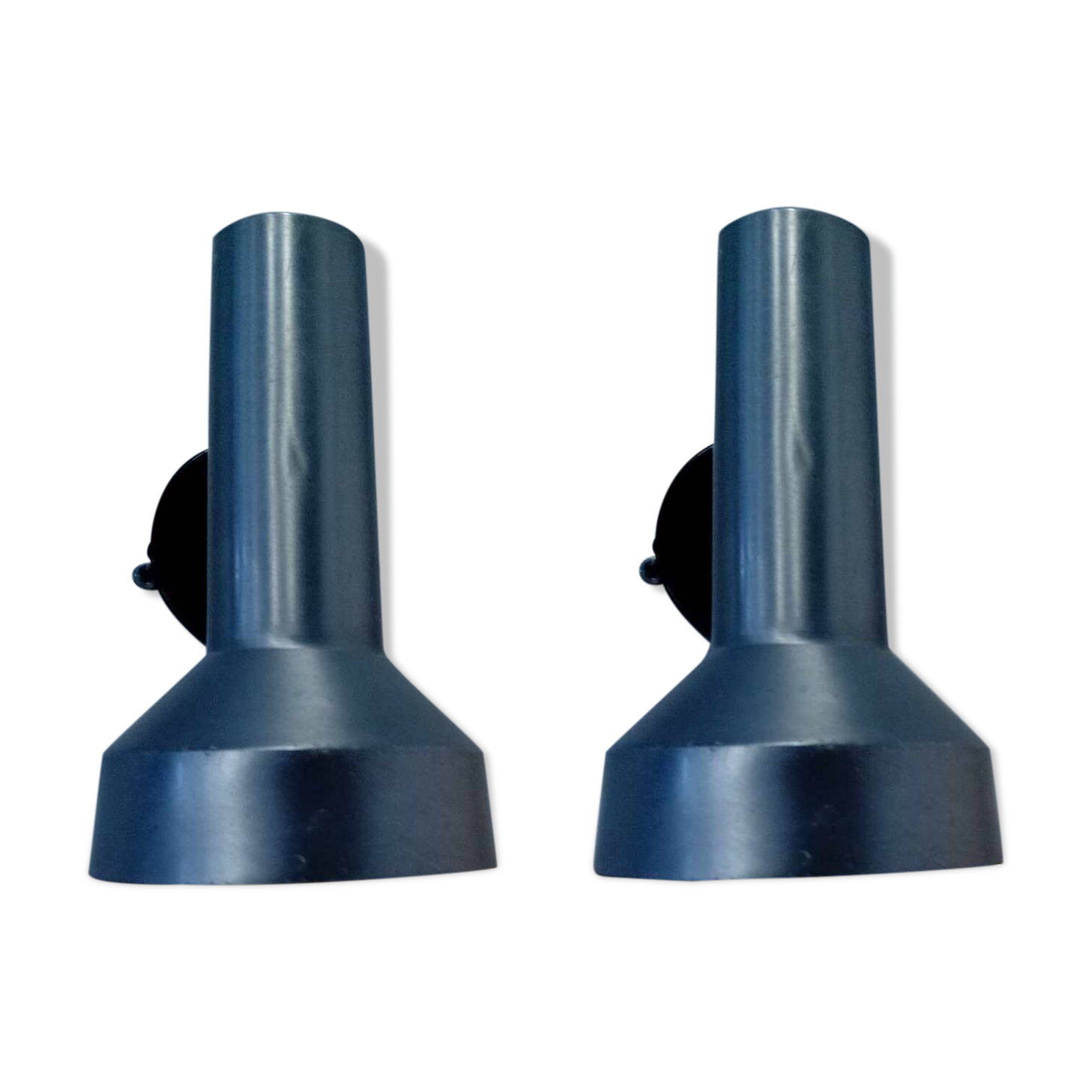 Pair of 70's adjustable spot lights