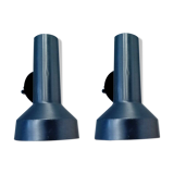 Pair of 70's adjustable spot lights