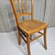 Ensemble de trois chaises bistrot vintage "Luterma", années 40/50