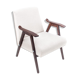 Fauteuil beige, Pologne, années 1960