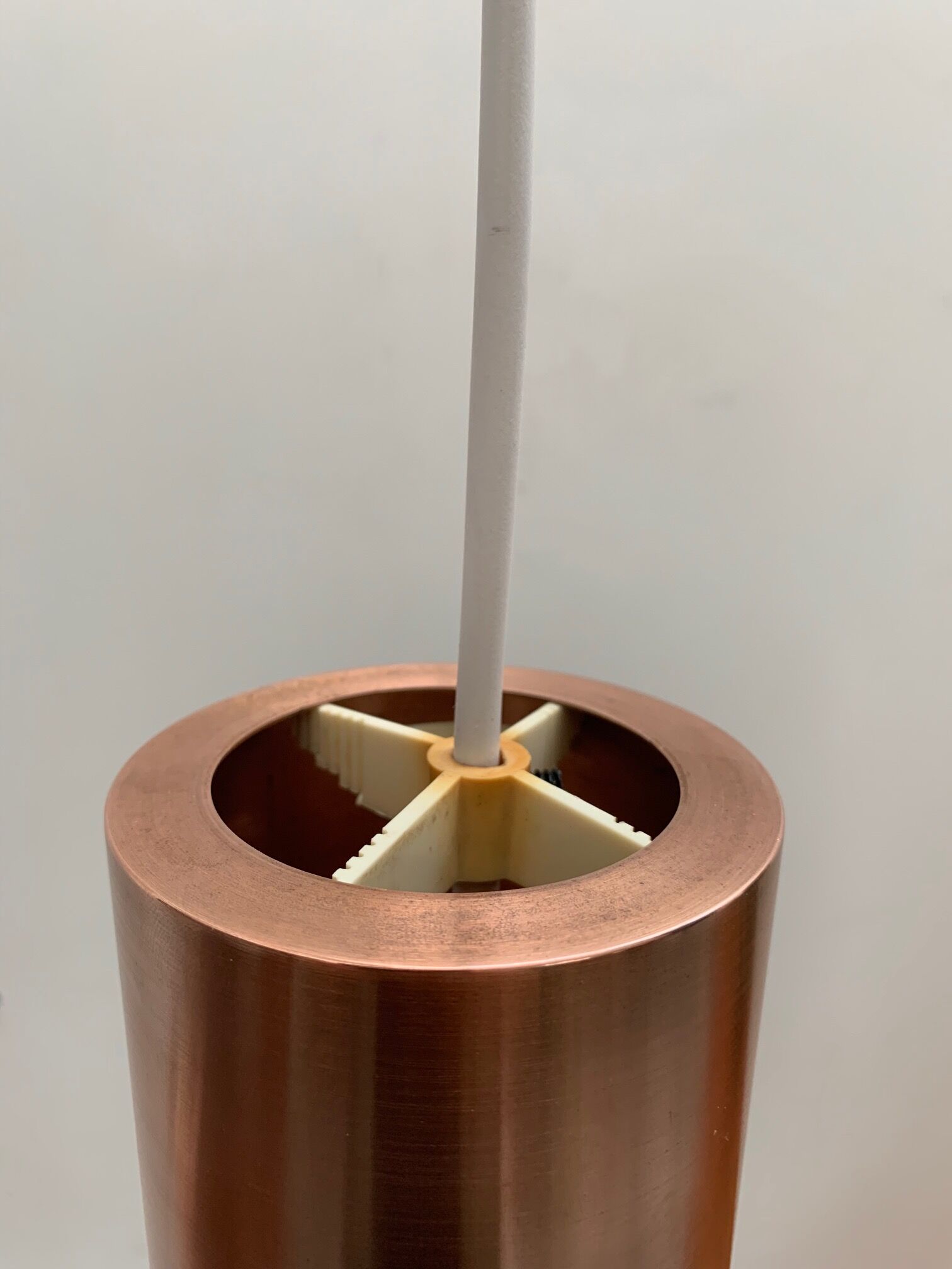 Pair of suspension copper tubes 60s
