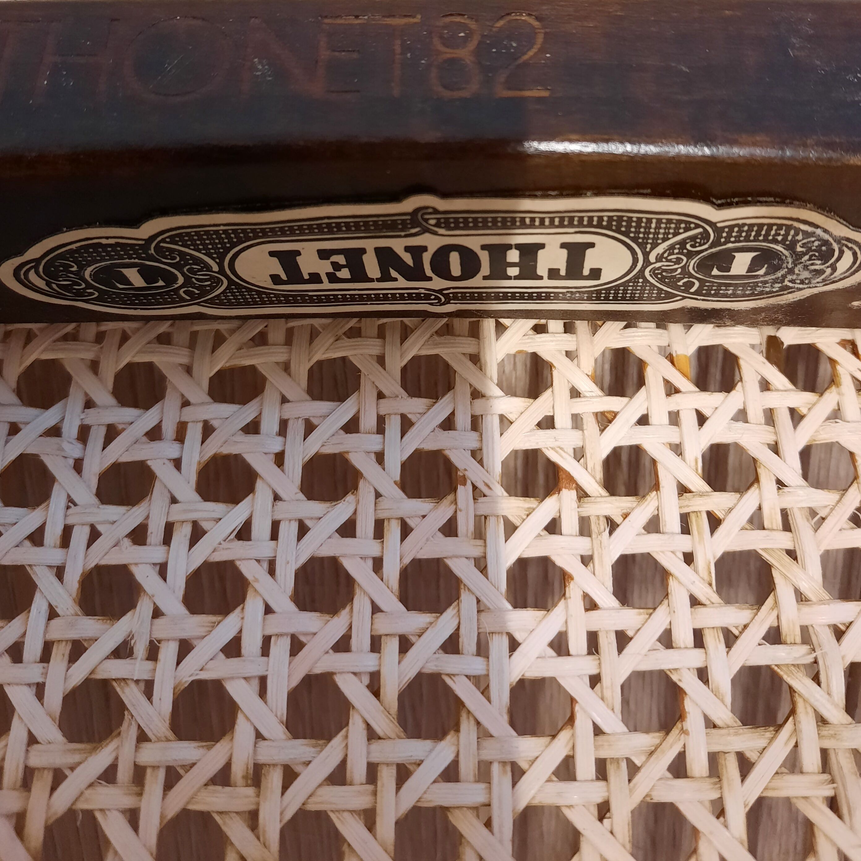 Set of 6 No. 214 chairs by Michael Thonet for Thonet, 1980s