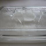 Glass buttermilk dairy cow lid