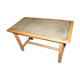 Table plateau en béton ciré