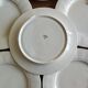 6 artichoke plates in Pillivuyt porcelain