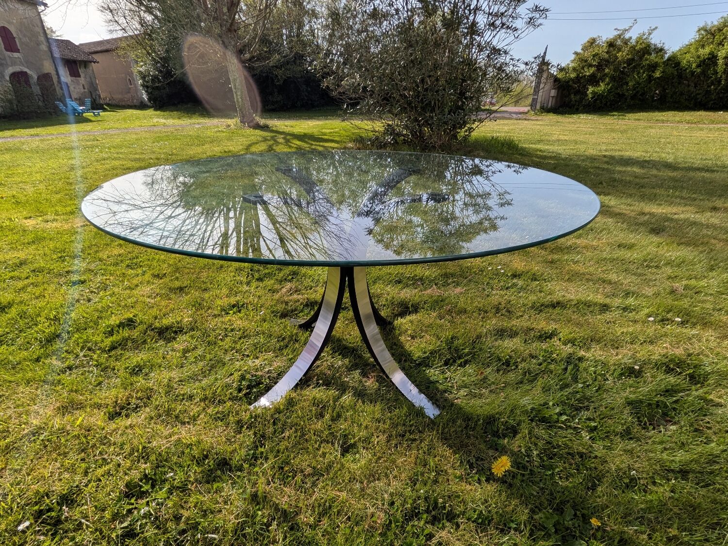 Dining table Osvaldo Borsani Tecno 1970s