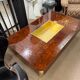 Coffee table "Alveo" attributed to Willy Rizzo for Mario Sabot, Italy.