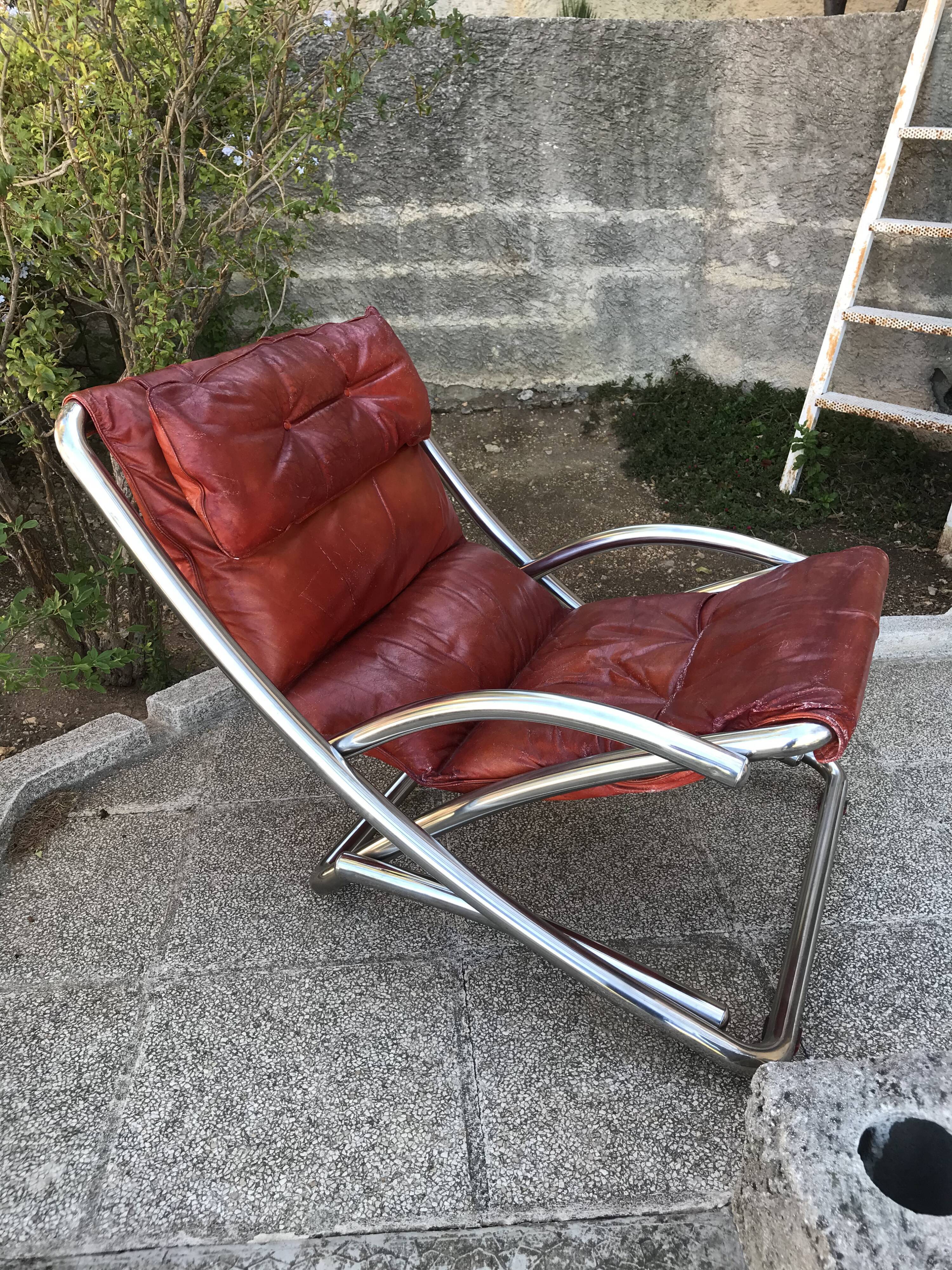Vintage armchair, Italy 70s