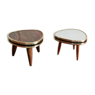 Set de 2 mini tripodes porte plante
