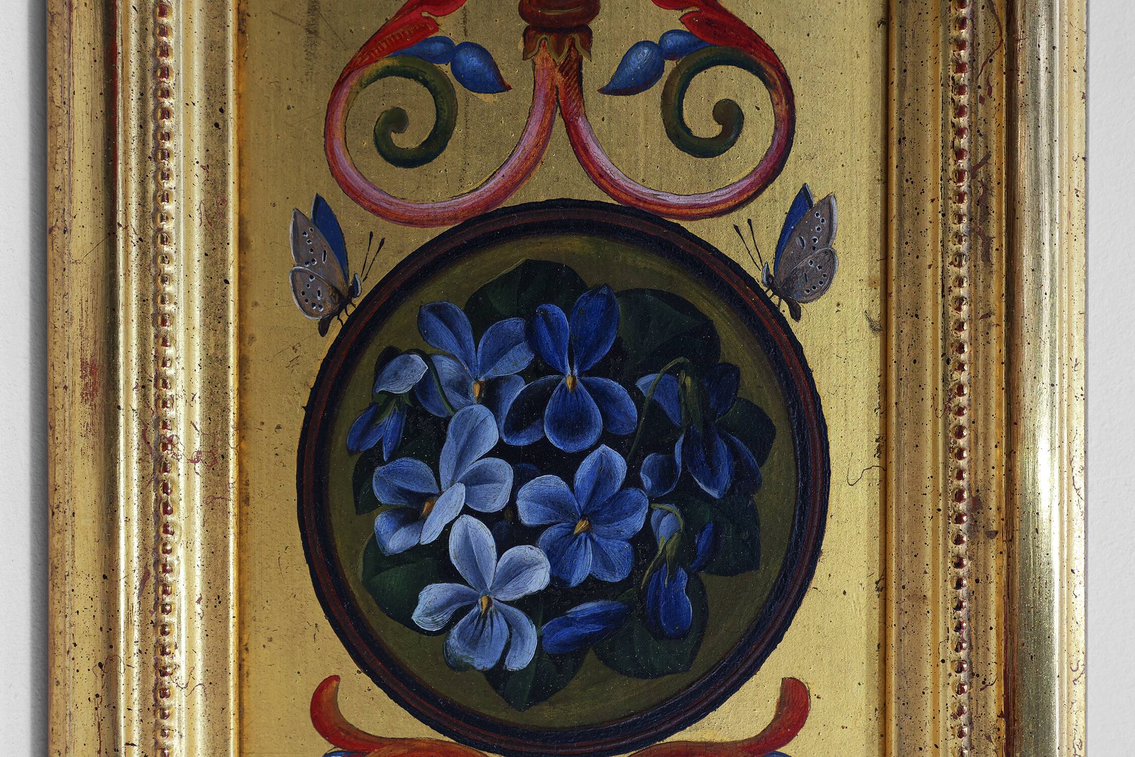 Pair of Baroque Decorative Panels, France, 19th Century
