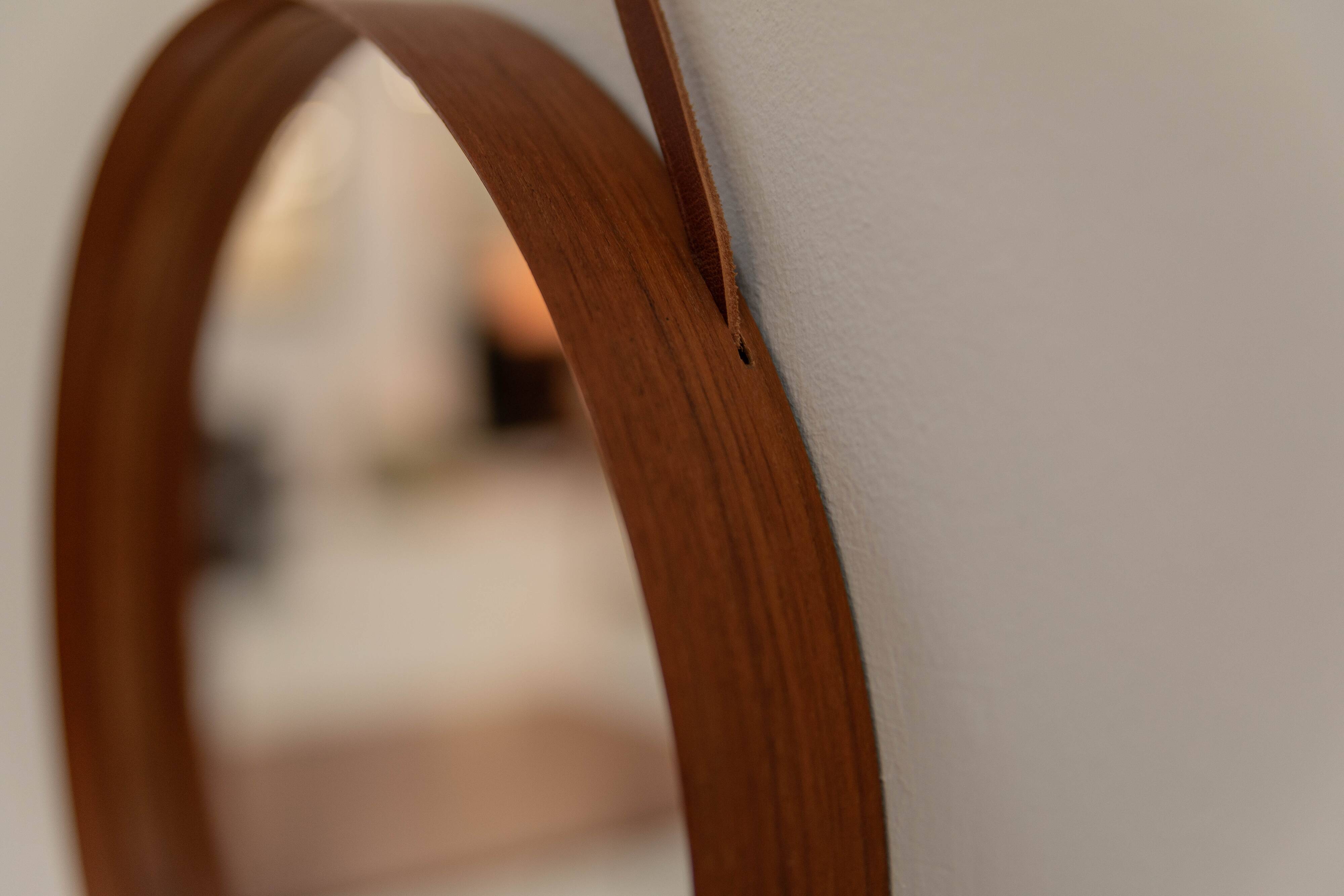 Mirror by Glasmäster Markaryd, Sweden, 1950's