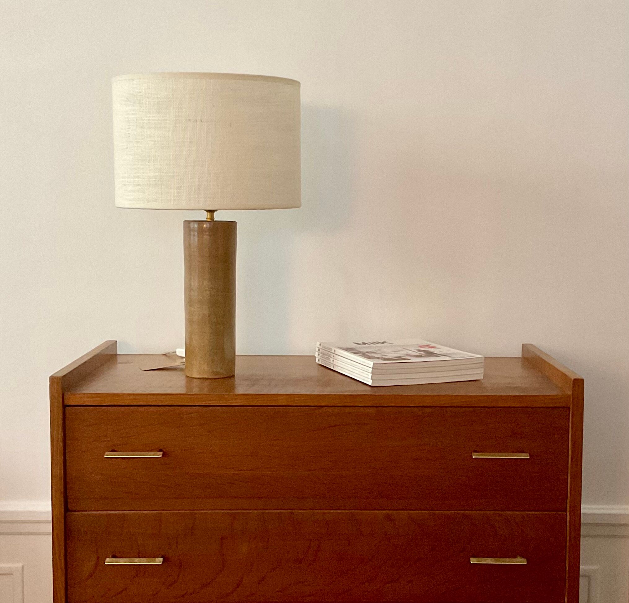 Lampe en grès