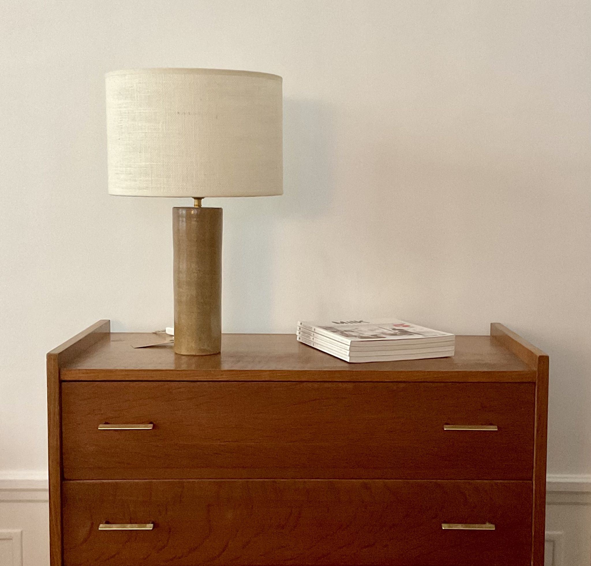Lampe en grès