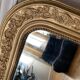 Miroir Louis Philippe doré